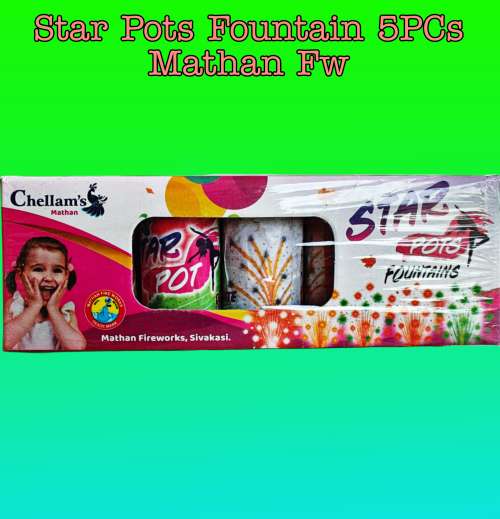 STAR POTS SHOWER FN 5Pcs